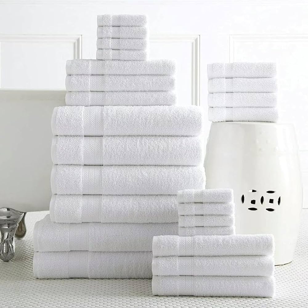 حوله سفید هتلی